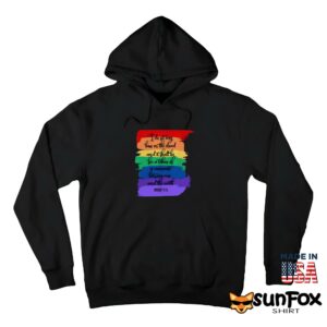 Christian Rainbow shirt Hoodie Z66 black hoodie