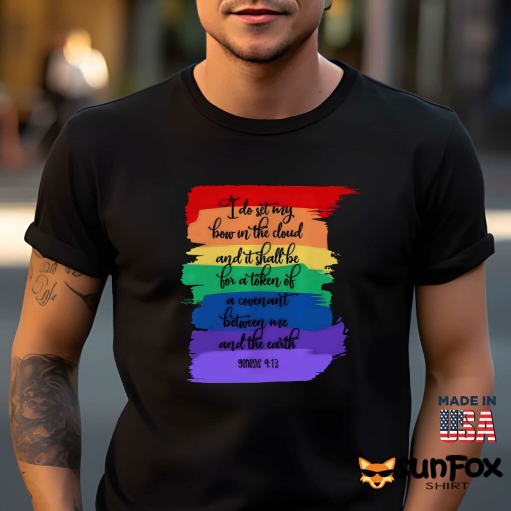 Christian Rainbow shirt Men t shirt men black t shirt