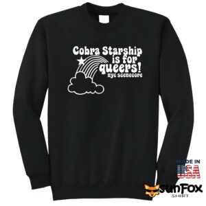 Cobra Starship is for queers nyc scenecore shirt Sweatshirt Z65 black sweatshirt