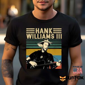 Hank Williams III American Musician Retro Vintage Shirt Men t shirt men black t shirt