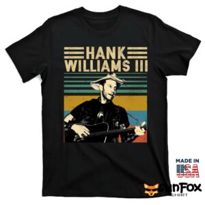 Hank Williams III American Musician Retro Vintage Shirt T shirt black t shirt