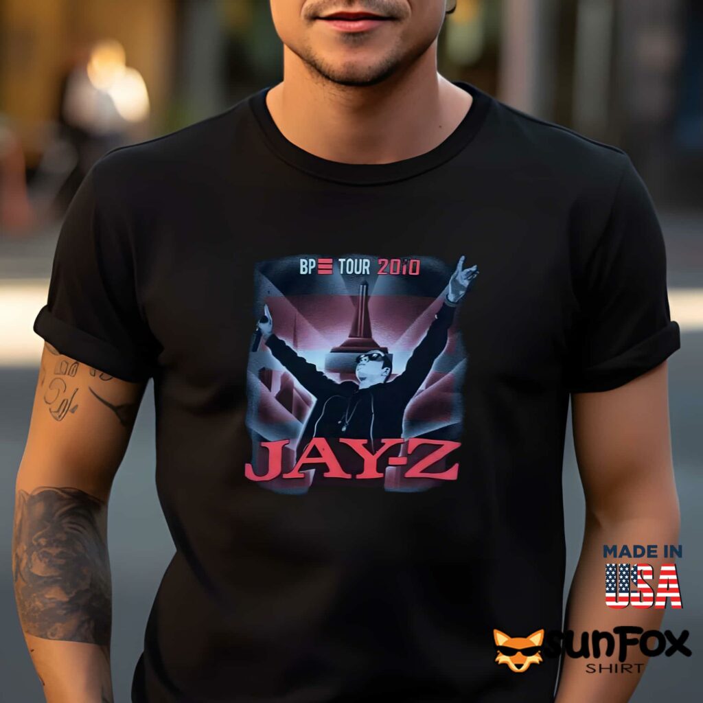 Jay Z Bp Tour 2010 Shirt Men t shirt men black t shirt