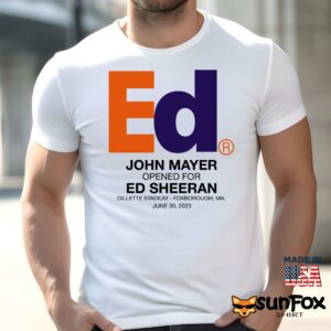 John Mayer Ed Sheeran Shirt Men t shirt men white t shirt