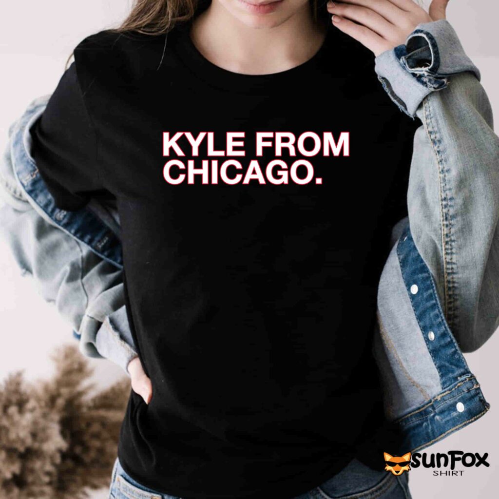 Kyle from chicago shirt Women T Shirt black t shirt