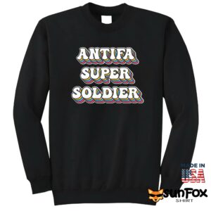 Lia thomas antifa super soldier shirt tank top Sweatshirt Z65 black sweatshirt