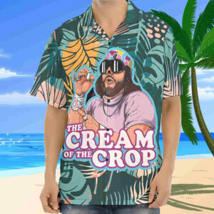 Macho Man The Cream Of The Crop Pro Wrestling Hawaiian Shirt