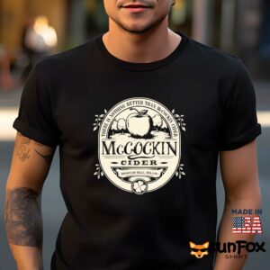 McCockin Cider shirt Men t shirt men black t shirt
