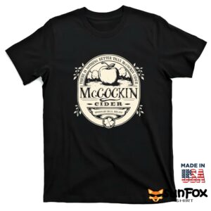 McCockin Cider shirt T shirt black t shirt