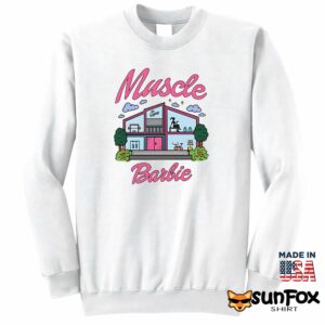 Muscle barbie shirt Sweatshirt Z65 white sweatshirt