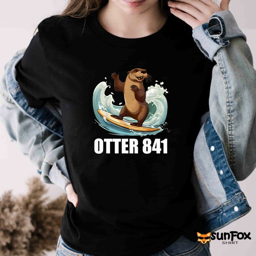 Otter 841 shirt Women T Shirt black t shirt