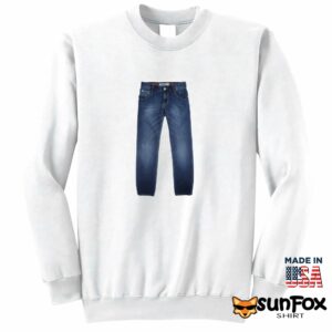 Pants on a shirt Sweatshirt Z65 white sweatshirt