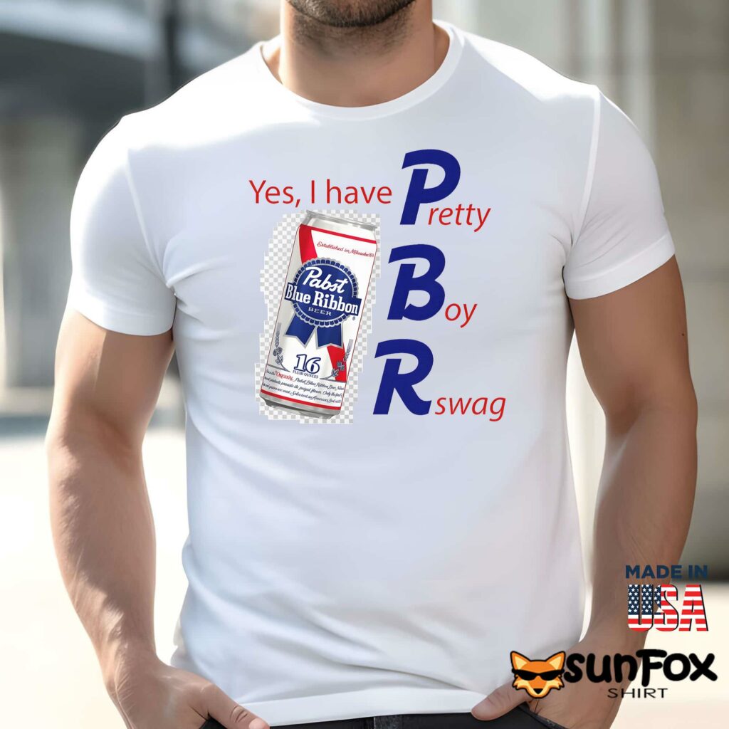 Yes i have PBR Pretty Boy Rswag Shirt Men t shirt men white t shirt