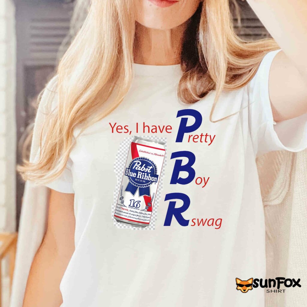 Yes i have PBR Pretty Boy Rswag Shirt Women T Shirt white t shirt