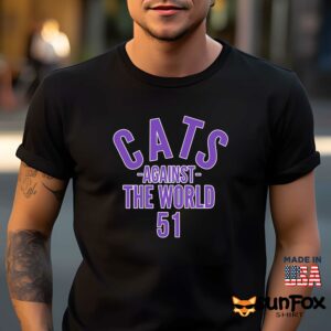Cats Against The World 51 Shirt Men t shirt men black t shirt