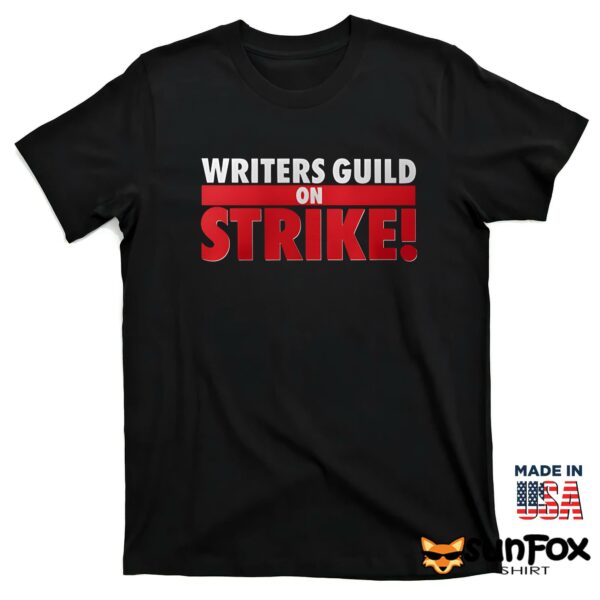 Damien Chazelle Writers Guild On Strike Shirt T shirt black t shirt