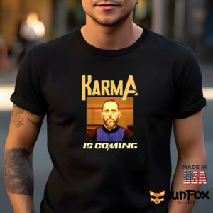 Jack Smith Karma is coming shirt Men t shirt men black t shirt