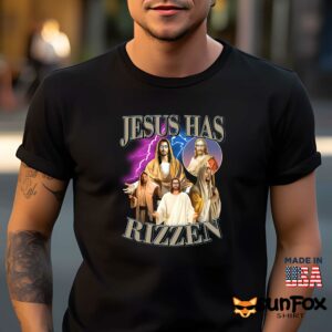 Jesus Has Rizzen shirt Men t shirt men black t shirt