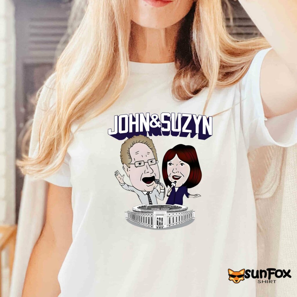 John And Suzyn shirt Women T Shirt white t shirt