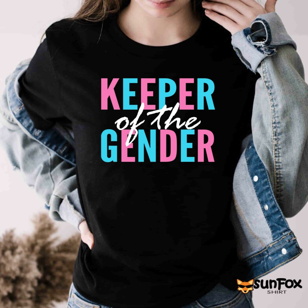 Keeper of the gender shirt Women T Shirt black t shirt