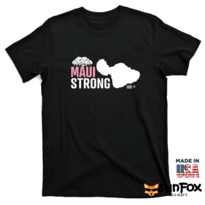 Maui Strong Relief Shirt T shirt black t shirt