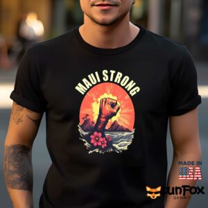 Maui Strong Vintage Shirt Men t shirt men black t shirt