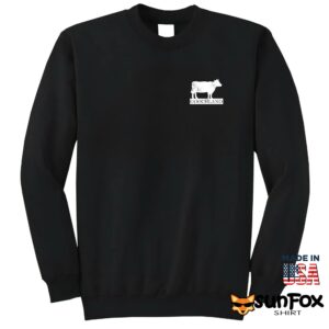 Oliver Anthony Wearing Goochland Cow Shirt Sweatshirt Z65 black sweatshirt