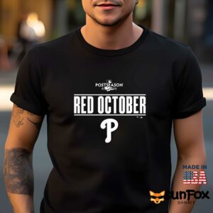 Red Phillies Red October Shirt Men t shirt men black t shirt