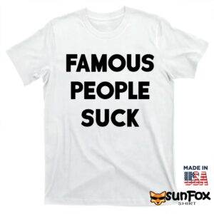 Travis Barker Famous People Suck Shirt T shirt white t shirt
