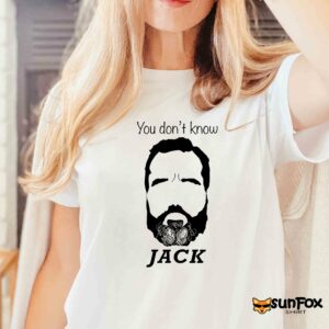 You Dont Know Jack Smith Shirt Women T Shirt white t shirt