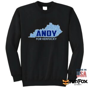 Andy For Kentucky Map Shirt Sweatshirt Z65 black sweatshirt