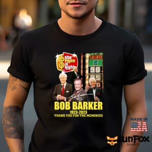 Bob Barker 1923 2023 Thanks For The Memories Shirt Men t shirt men black t shirt