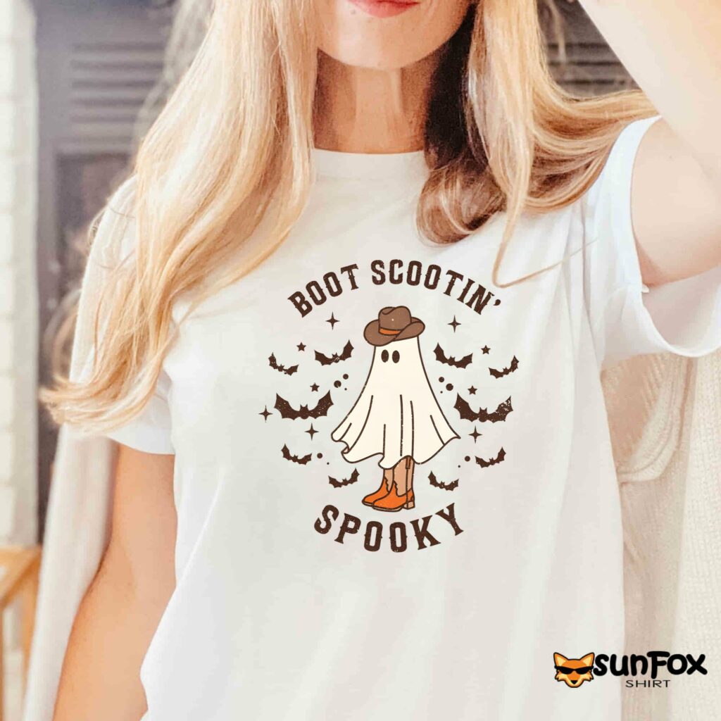 Boot Scootin Spooky Sweatshirt Women T Shirt white t shirt