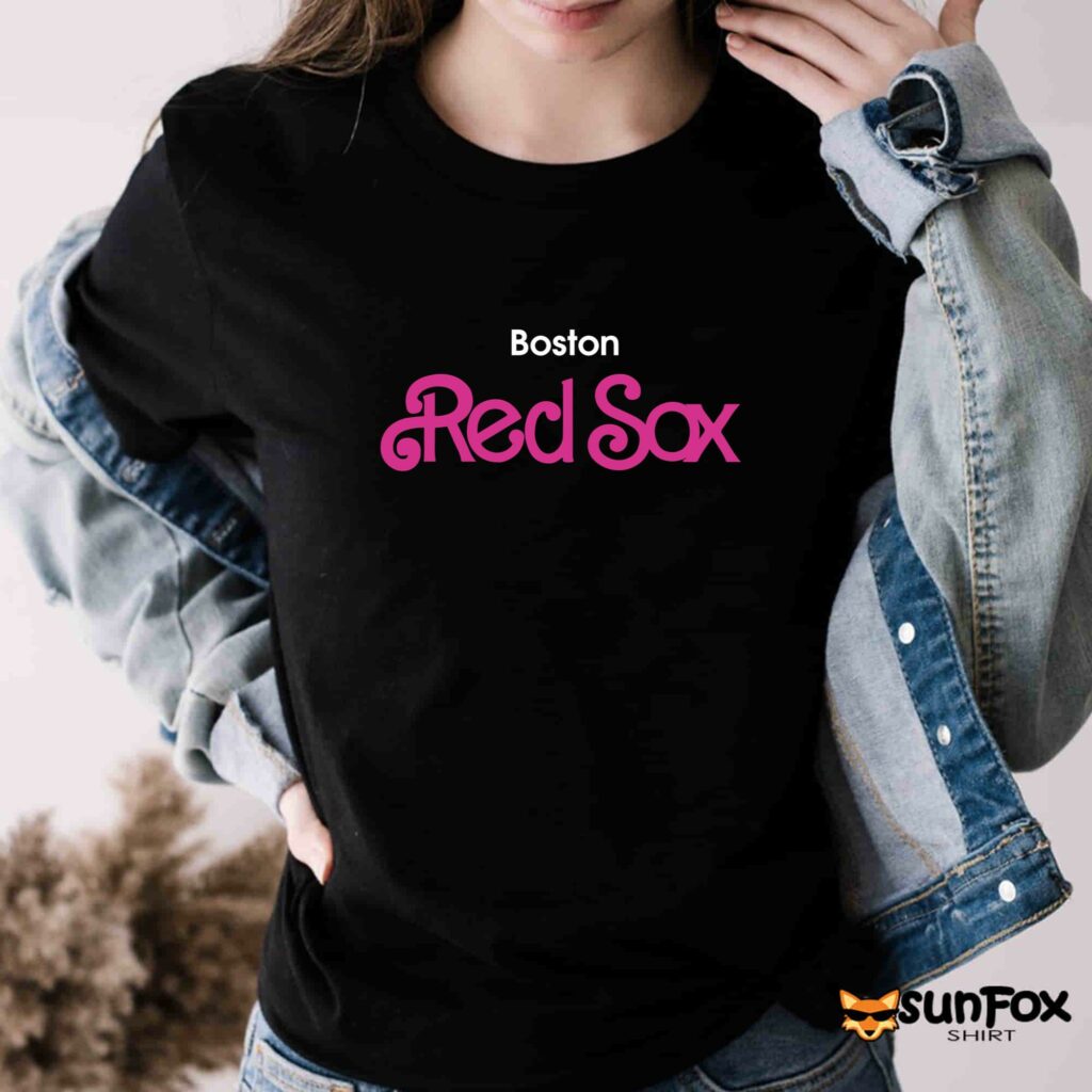 Boston Red Sox Barbie Night Kenway Park Shirt Women T Shirt black t shirt