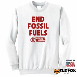 Coco gauff End Fossil Fuels shirt Sweatshirt Z65 white sweatshirt