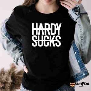 Hardy sucks shirt Women T Shirt black t shirt
