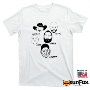 Jarrett Lethal Dutt Singh Rodman Shirt T shirt white t shirt
