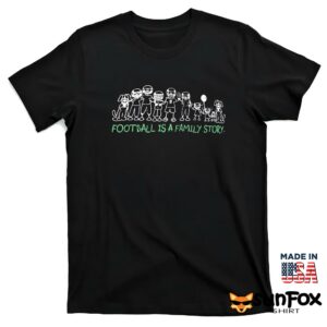 Jason Kelce Football Is A Family Story Shirt T shirt black t shirt