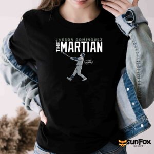 Jasson Dominguez The Martian shirt Women T Shirt black t shirt