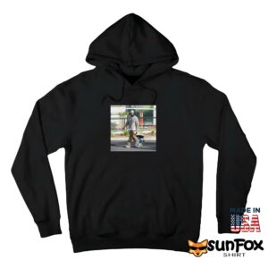 Kanye X Smurf Cat Shirt Hoodie Z66 black hoodie