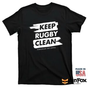 Keep Rugby Clean Shirt T shirt black t shirt