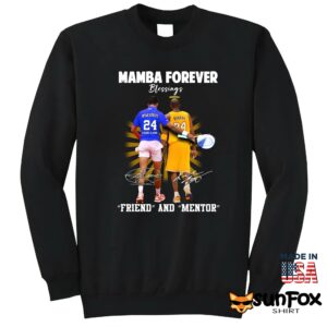 Kobe Bryant Novak Djokovic Mamba Forever Friend And Mentor Blessings Shirt Sweatshirt Z65 black sweatshirt