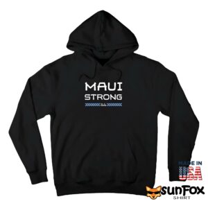 Maui Strong UCLA Shirt Hoodie Z66 black hoodie