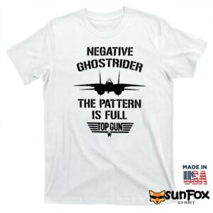 Negative ghost rider the pattern is full shirt T shirt white t shirt