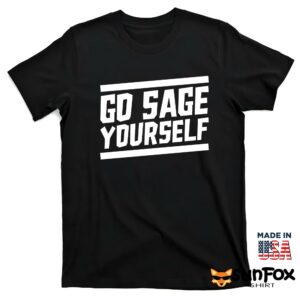 Yogi Bryan Go Sage Yourself Shirt T shirt black t shirt
