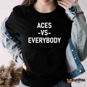Aces vs Everybody shirt Women T Shirt black t shirt