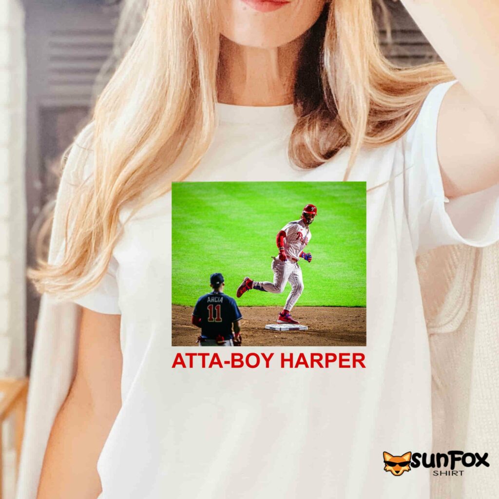 Atta boy harper bryce harper shirt Women T Shirt white t shirt