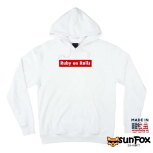 Chris Oliver Ruby On Rails Shirt Hoodie Z66 white hoodie