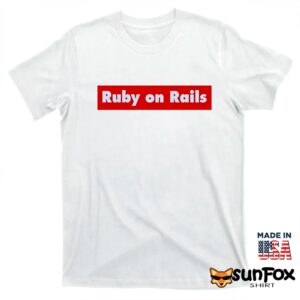Chris Oliver Ruby On Rails Shirt T shirt white t shirt