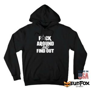 Cowboys Fuck Around And Find Out Shirt Hoodie Z66 black hoodie