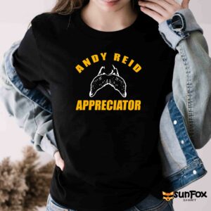 Andy Reid Appreciator Shirt Women T Shirt black t shirt